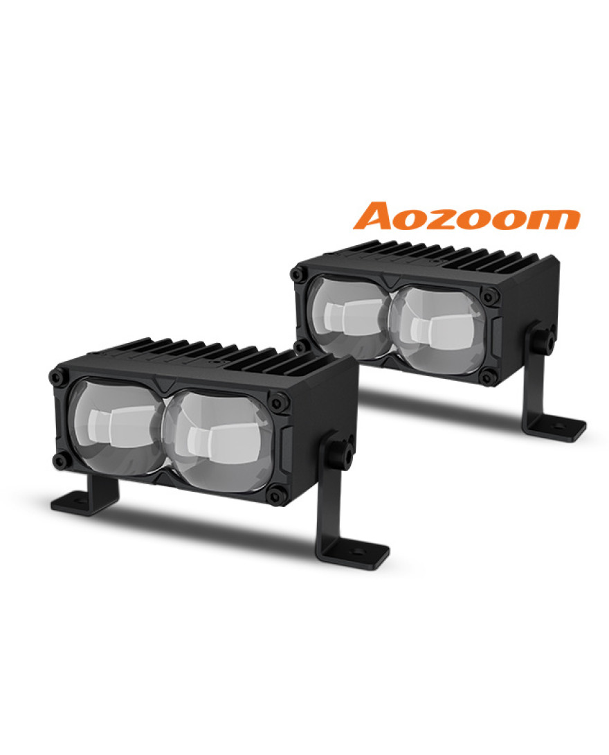 AOZOOM W6 LED MULTI FUNCTIONAL DUAL BEAM EXTERNAL LAMP | Colour Temprature 6000K