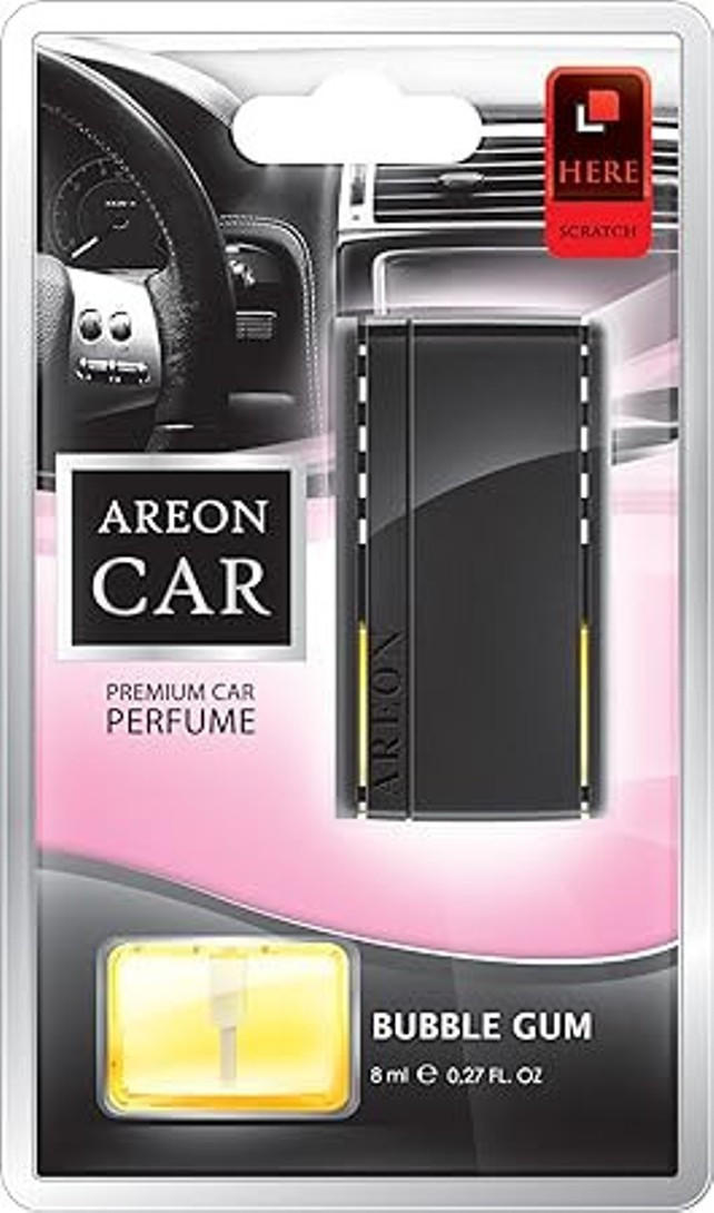 AREON ACB05 AC Vent Car Air Freshener Perfume Bubble Gum | 8ml