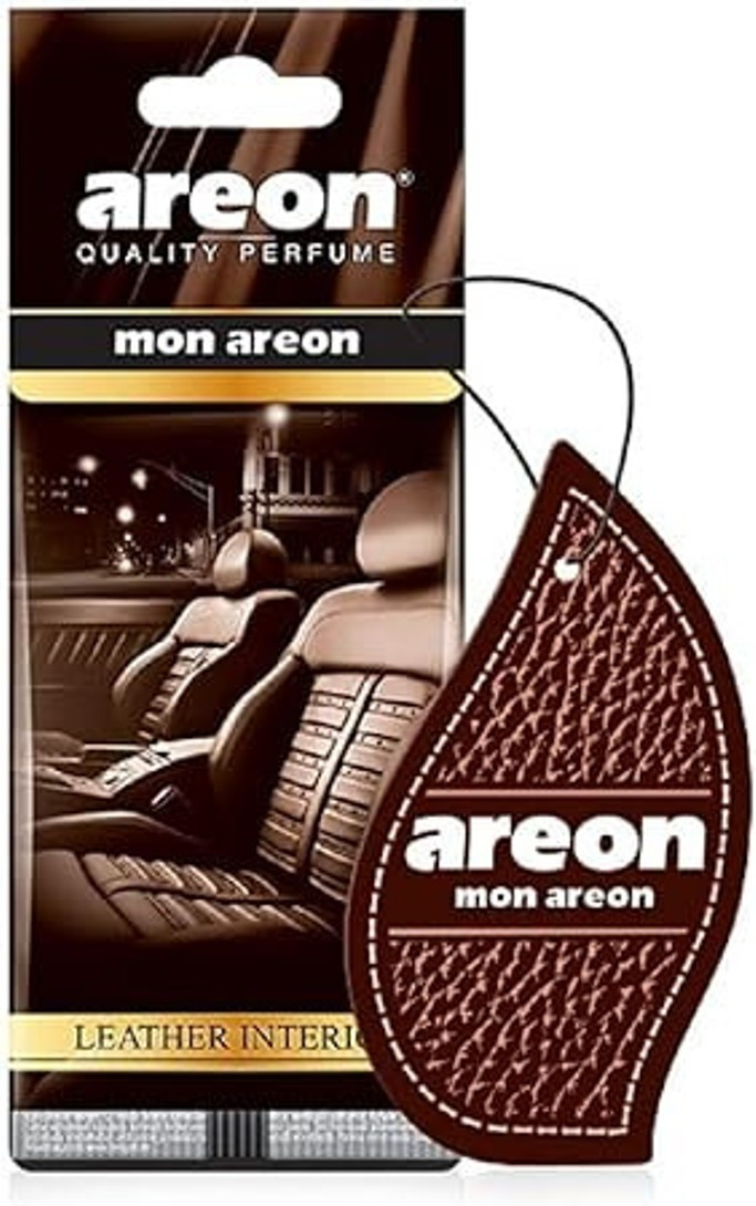 AREON MON Long Lasting Hanging Best Car Air Freshener Leather Interior