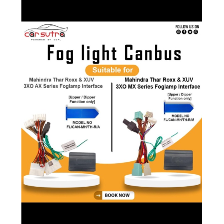 CS-134 (FL/CAN-MH/TH-R/M) - FOG LAMP CANBUS WIRING FOR THAR ROXX MX