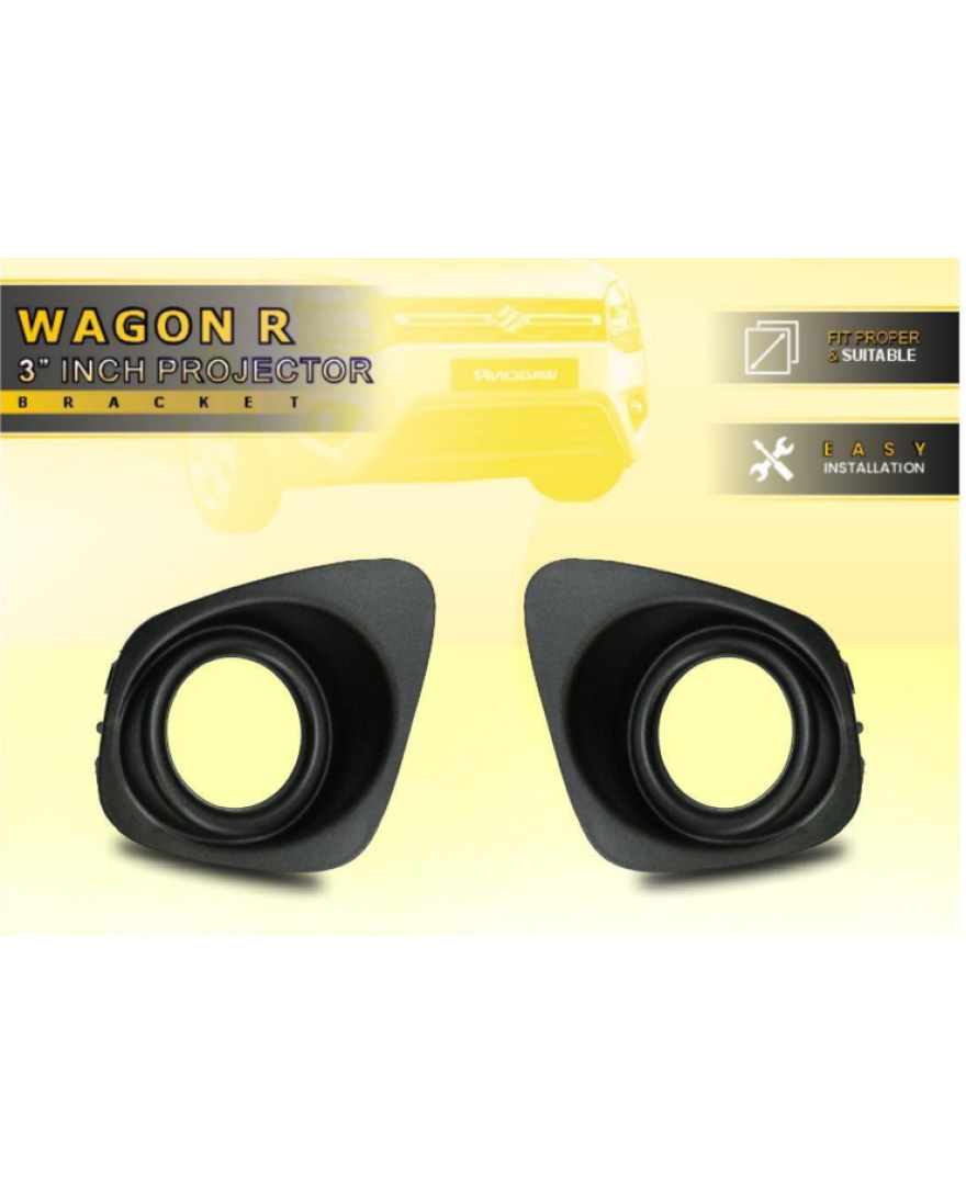 VV 18 | 3 Inch Universal Projector Mounting Bracket | Fiber Bracket | WAGON R
