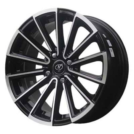 NeoWheel Shastra 16 Inch Black Machined finish PCD 4x100 | Size 16X7 Inch