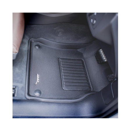 3D Kagu Floor Mats Compatible with Audi Q5 2018 to 2023 | BLACK | Set of 5 Pcs | Custom Fit   3D Kagu Floor Mats Compatible with Audi Q5 2018 to 2023 | BLACK | Set of 5 Pcs | Custom Fit