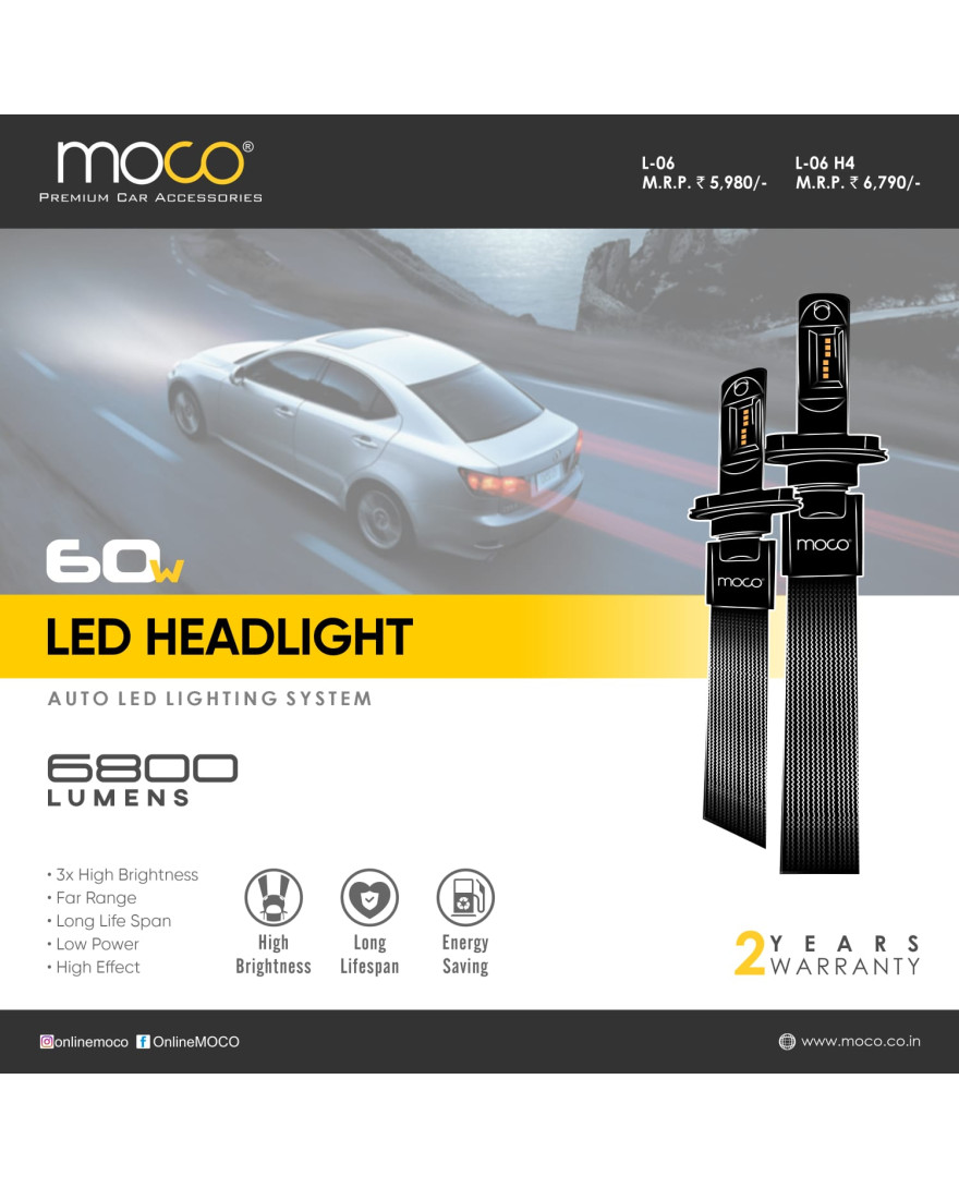 MOCO L-06 LED KIT H3 (6000K)