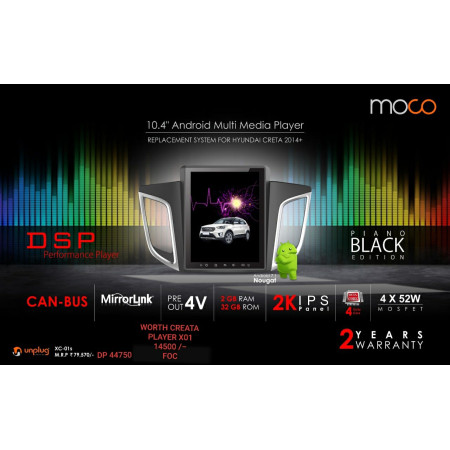 MOCO XC-01S CRETA DSP 10.4