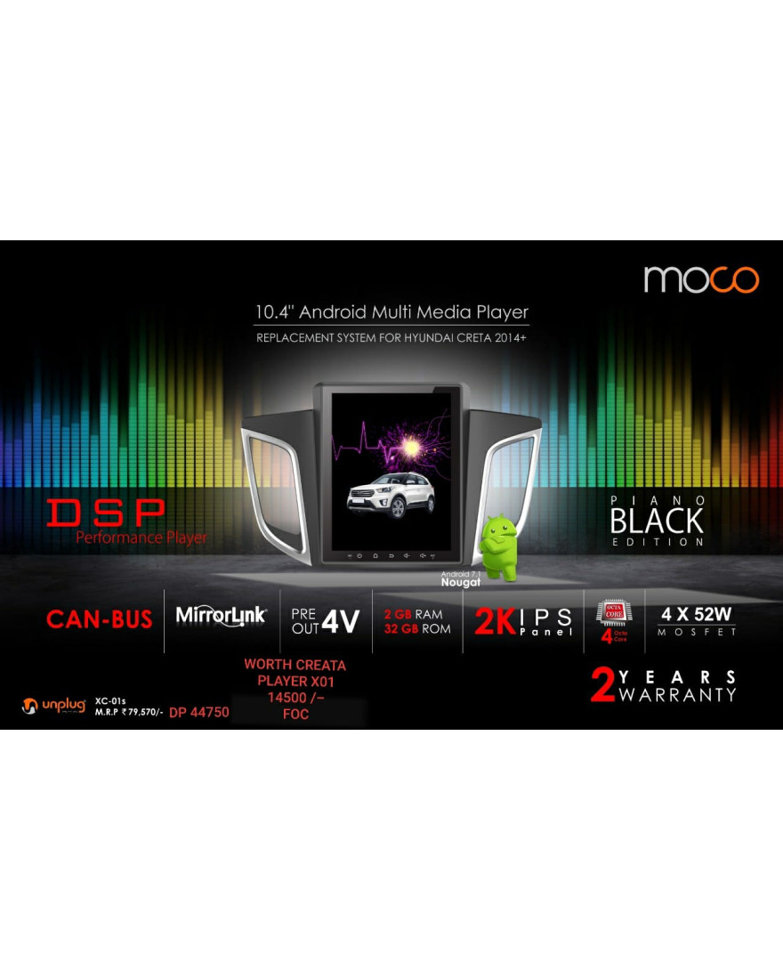 MOCO XC-01S CRETA DSP 10.4