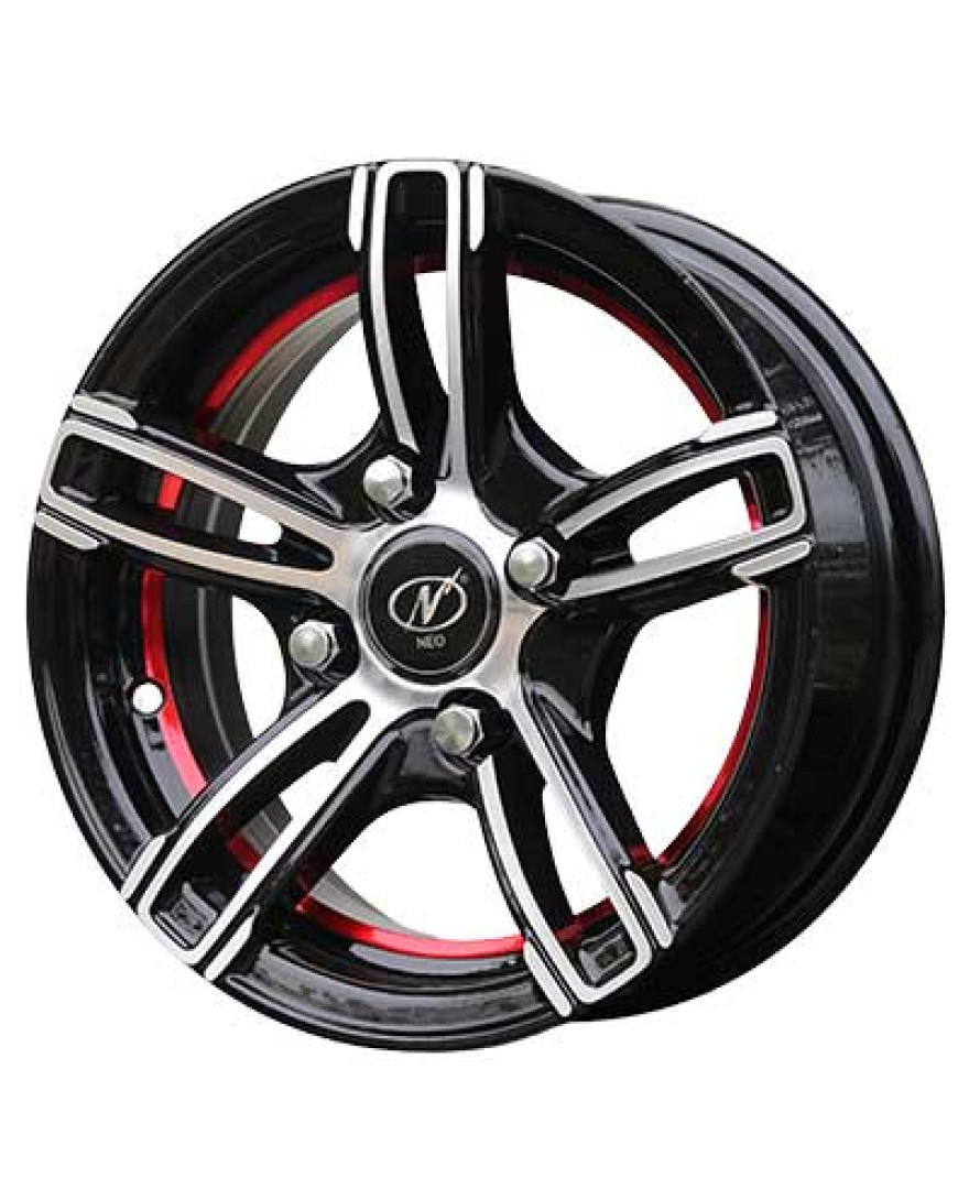 NeoWheel Shark 12X4.5 Inch BMUCR finish PCD 4x100 | Size 12x4.5 inch