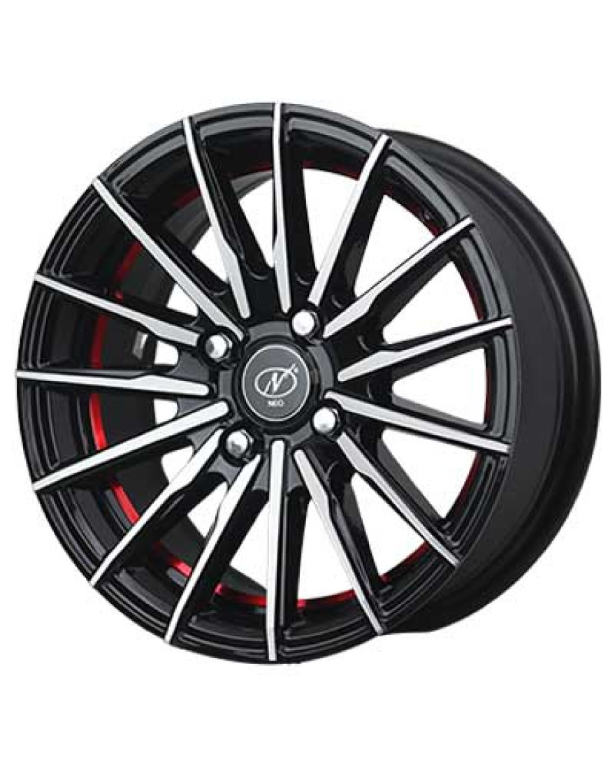 NeoWheel Matrix 12X5 Inch BMUCR finish PCD 4x100 | Size 12x5 inch