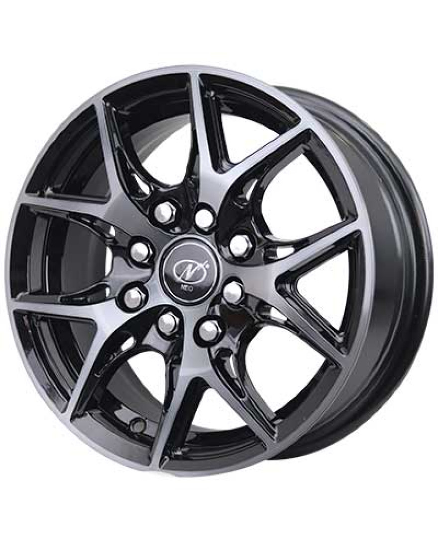 NeoWheel Rays 13 Inch CBM finish PCD 8X100/114.3 | Size 13x5.5 inch