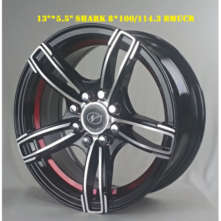 NeoWheel Shark 13 Inch BMUCR finish PCD 8x100/114.3 | Size 13x5.5 inch