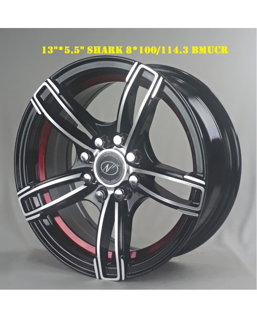 Neo 13inch wheel 8 Holes 100/114.3 Shark BMUCR (set of 4)