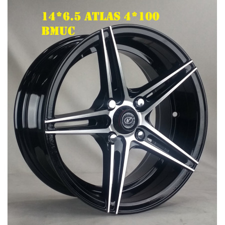 NeoWheel Atlas 14 Inch BMUC finish PCD 4x100 |Size 14x6.5 inch