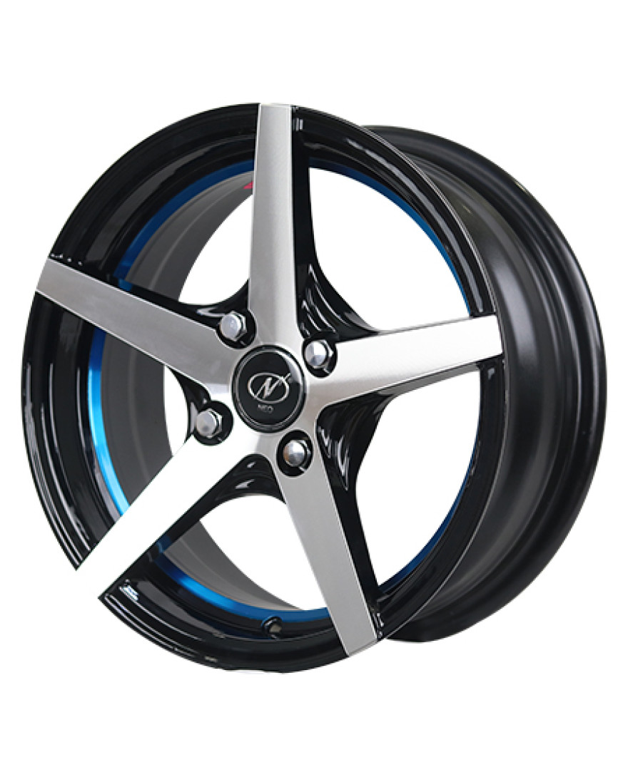 NeoWheel Techno 14 Inch BMUCB finish PCD 4x100 | Size 14x5.5 inch