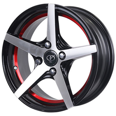 NeoWheel Techno 14 Inch BMUCR finish PCD 4x100 |Size 14x5.5 inch