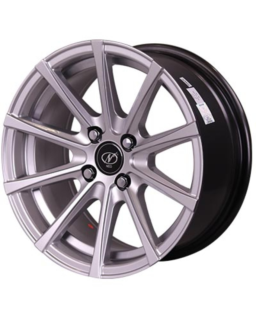 Exotic in Hyper Silver finish. The Size of alloy wheel is 15x7 inch and the PCD is 4x100(SET OF 4)
