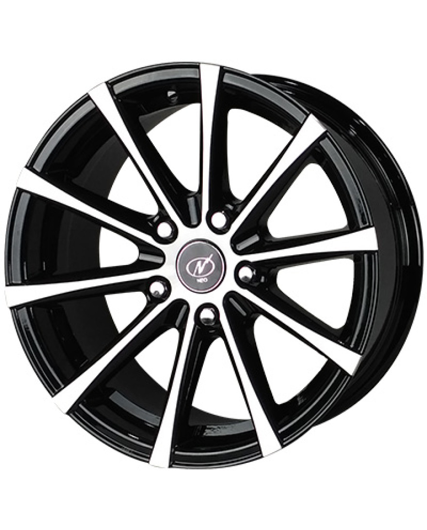 Exotic in Black Machined finish. The Size of alloy wheel is 15x7 inch and the PCD is5x114.3(SET OF 4)