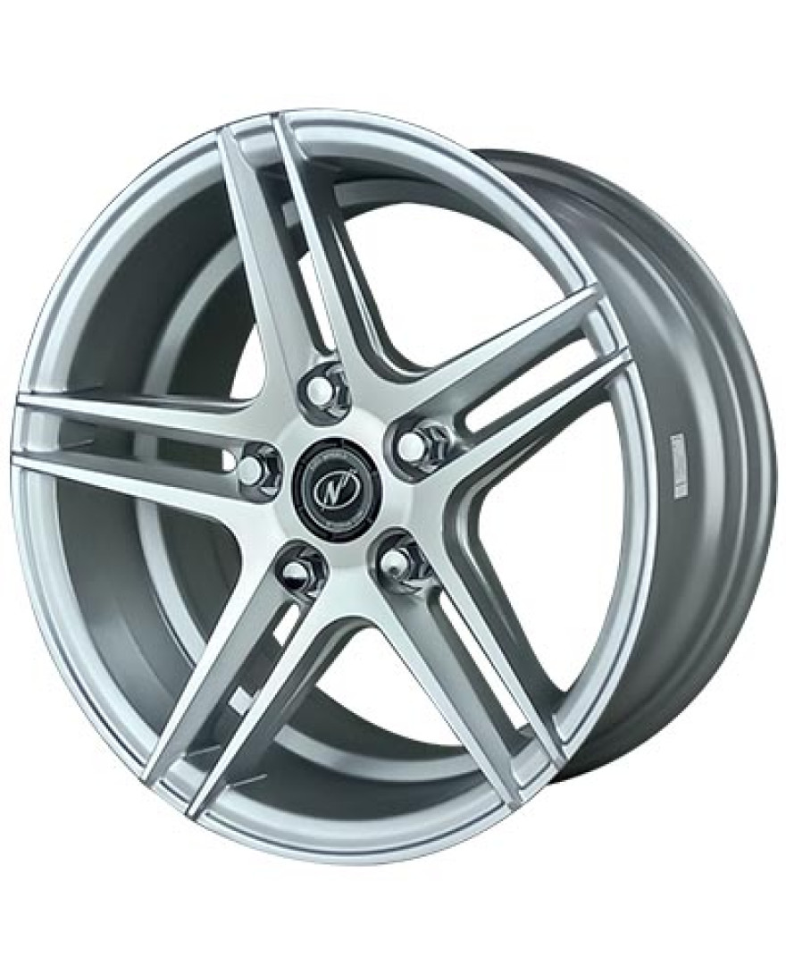 Phoenix in Silver Machined finish. The Size of alloy wheel is 15x7 inch and the PCD is 5x114.3(SET OF 4)
