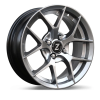 Zetta Alloy Wheels SOS-100 15 Inch Black Machined BM finish PCD 4x100 |Size 15x6 Inch