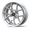 Zetta Alloy Wheels SOS-100 15 Inch Hyper Silver HS finish PCD 4x100 |Size 15x6 Inch