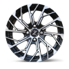 Zetta Alloy Wheels SXY-69 15 Inch Black Machined BM finish PCD 4x100 |Size 15x6.5 Inch