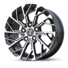 Zetta Alloy Wheels SXY-69 15 Inch Black Machined BM finish PCD 5x114.3 |Size 15x6.5 Inch