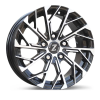 Zetta Alloy Wheels SXY-69 15 Inch Black Machined BM finish PCD 5x114.3 |Size 15x6.5 Inch