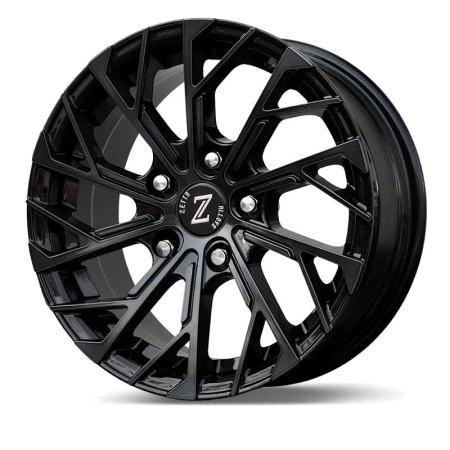 Zetta Alloy Wheels SXY-69 15 Inch Candy Black Machined CBM finish PCD 5x114.3 |Size 15x6.5 Inch