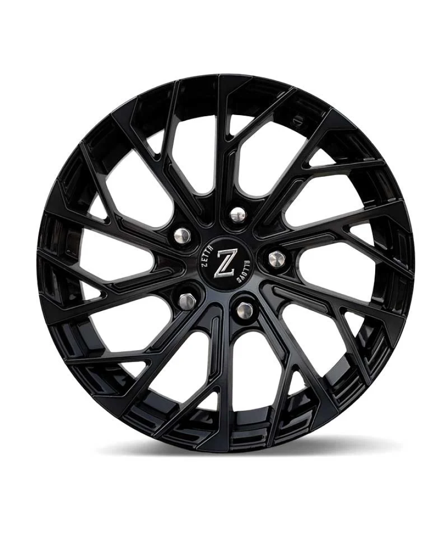 Zetta Alloy Wheels SXY-69 15 Inch Candy Black Machined CBM finish PCD 5x114.3 |Size 15x6.5 Inch