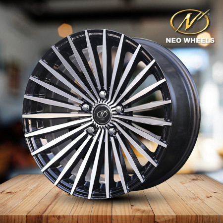 NeoWheel Surya 15 Inch BM finish PCD 4x100 |Size 15X6.5 Inch