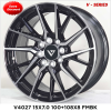 V-4027 in FMBK finish. The Size of alloy wheel is 15x7 inch and the PCD is 8x100/108(SET OF 4)