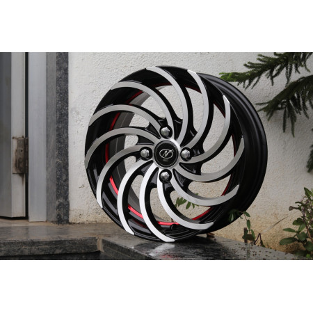 NeoWheel Snake 15 Inch BMUCR finish PCD 4x100 | Size 15x6.5 inch NeoWheel Snake 15 Inch BMUCR finish PCD 4x100 | Size 15x6.5 inch