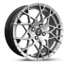 Zetta Alloy Wheels CA-911 16 Inch Hyper Black HB finish PCD 4x100 |Size 16x6.5 Inch