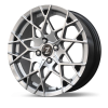 Zetta Alloy Wheels CA-911 16 Inch Hyper Black HB finish PCD 4x100 |Size 16x6.5 Inch