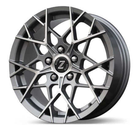 Zetta Alloy Wheels CA-911 16 Inch Gray Machined GM finish PCD 5x114.3 |Size 16x6.5 Inch