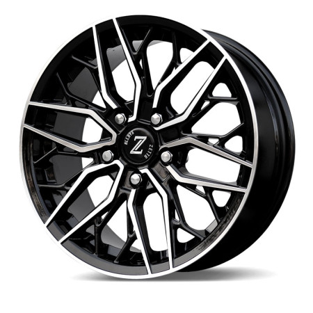 Zetta Alloy Wheels DVL-666 16 Inch Black Machined BM finish PCD 5x114.3 |Size 16x6.5 Inch