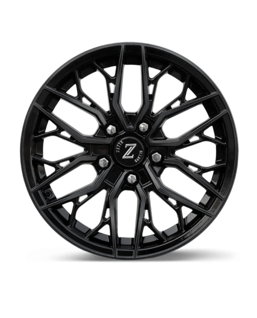 Zetta Alloy Wheels DVL-666 16 Inch Candy Black Machined CBM finish PCD 5x114.3 |Size 16x6.5 Inch