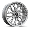 Zetta Alloy Wheels DVL-666 16 Inch Silver Machined SM finish PCD 5x114.3 |Size 16x6.5 Inch