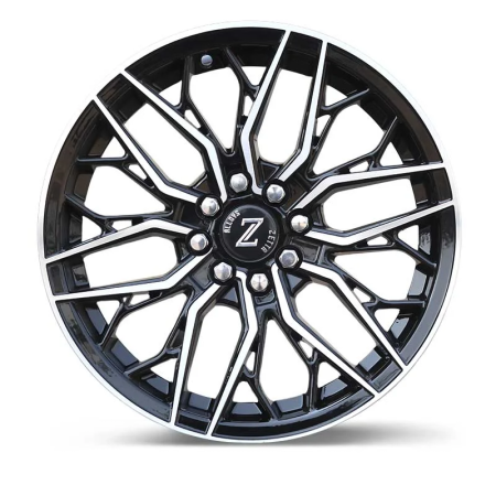 Zetta Alloy Wheels DVL-666 16 Inch Black Machined BM finish PCD 8x100x108 |Size 16x6.5 Inch