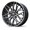 Zetta Alloy Wheels DVL-666 16 Inch Black Machined BM finish PCD 8x100x108 |Size 16x6.5 Inch