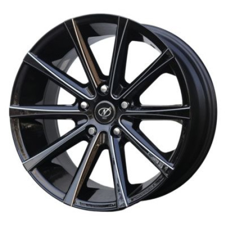 NeoWheel Exotic 16 Inch Black Milled finish PCD 5x114.3 | Size 16X7 Inch