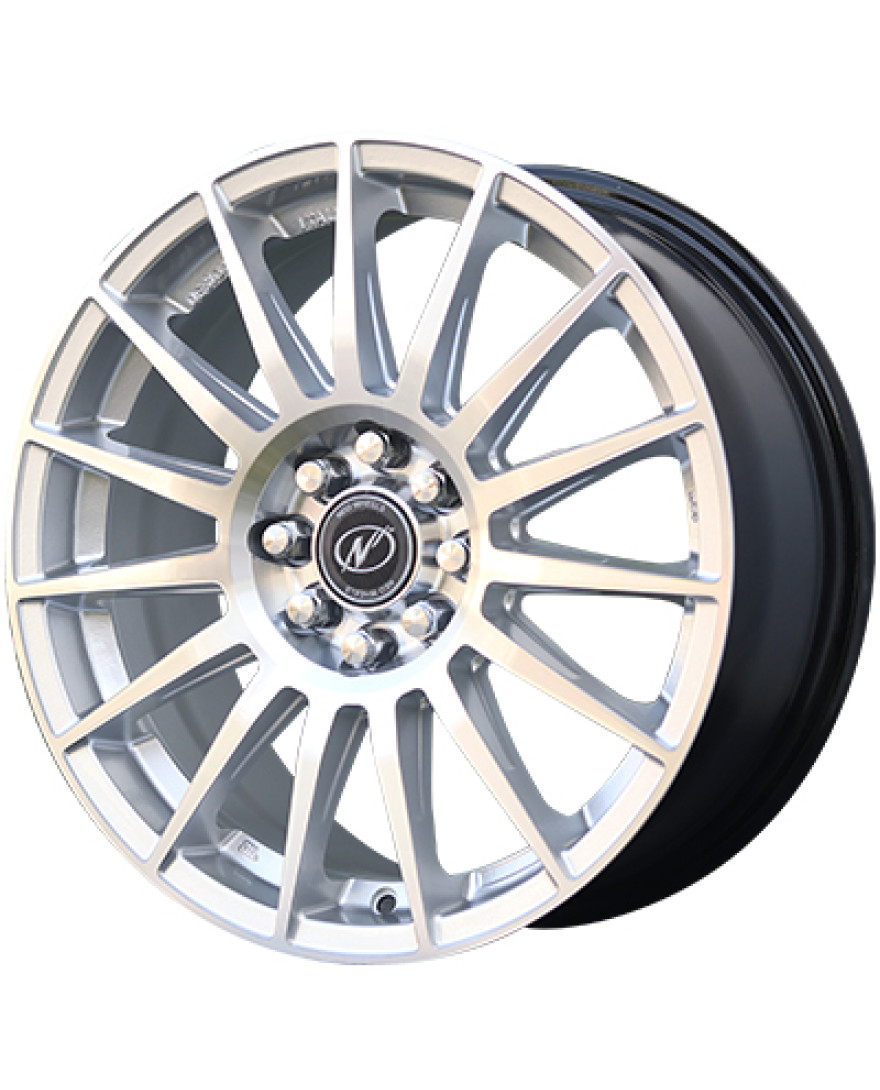 Scorpion in Hyper Silver Machined finish. The Size of alloy wheel is 16x7 inch and the PCD is 8x100/108(SET OF 4)