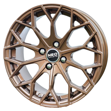NeoWheel Poison 16 Inch Glossy Bronze finish PCD 4x100 | Size 16X6.5 Inch
