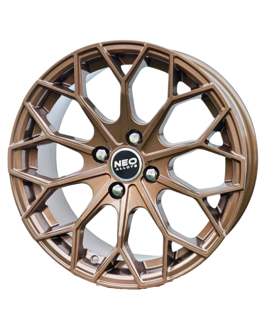 NeoWheel Poison 16 Inch Glossy Bronze finish PCD 4x100 | Size 16X6.5 Inch
