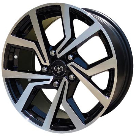 NeoWheel Pulse 16 Inch BM finish PCD 5x114.3 | Size 16x6.5 inch
