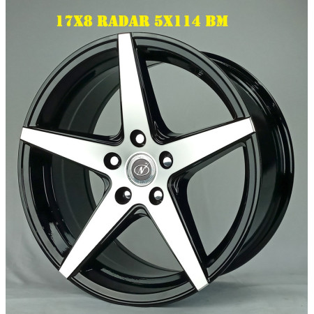 NeoWheel Radar 16 Inch BM finish PCD 4x100 | Size 16X6.5 Inch NeoWheel Radar 16 Inch BM finish PCD 4x100 | Size 16X6.5 Inch