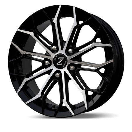 Zetta Alloy Wheels SK-71 16 Inch Black Machined BM finish PCD 5x114.3 |Size 16x6.5 Inch