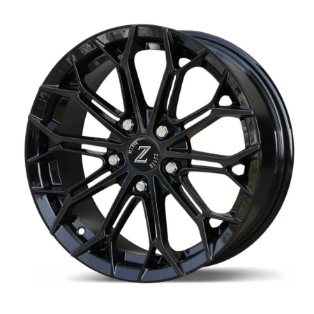 Zetta Alloy Wheels SK-71 16 Inch Candy Black Machined CBM finish PCD 5x114.3 |Size 16x6.5 Inch