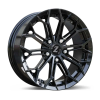 Zetta Alloy Wheels SK-71 16 Inch Candy Black Machined CBM finish PCD 5x114.3 |Size 16x6.5 Inch