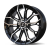 Zetta Alloy Wheels SK-17 16 Inch Black Machined BM finish PCD 8x100x108 |Size 16x6.5 Inch