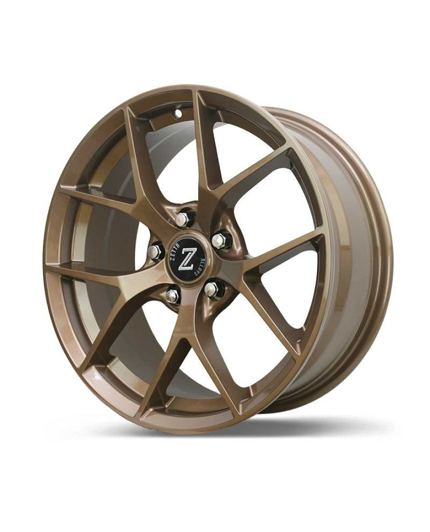 Zetta Alloy Wheels SOS-100 16 Inch Black Machined Glossy Bronze finish PCD 5x100 | Size 16x6.5 Inch